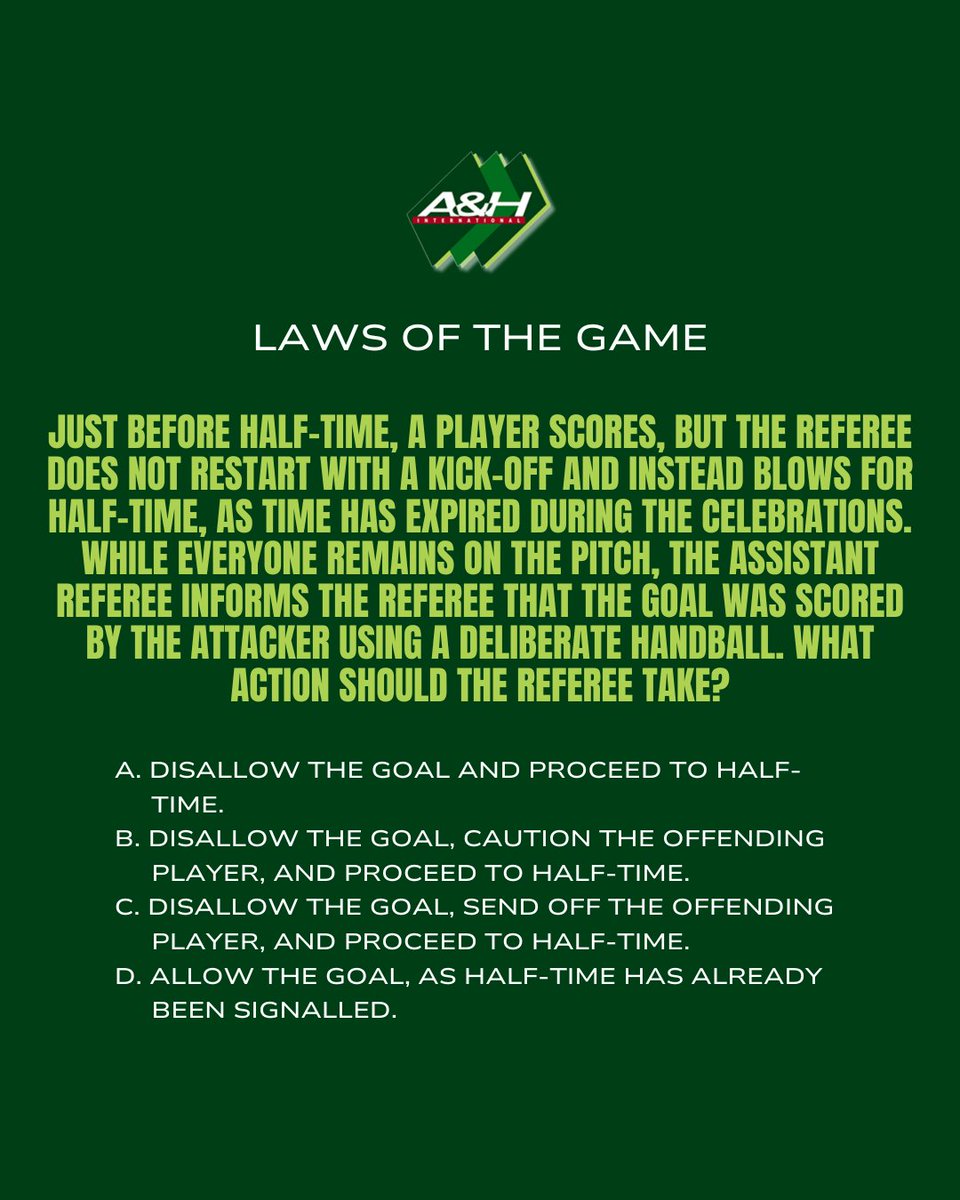 A&H International - Referee Kit & Equipment tweet media