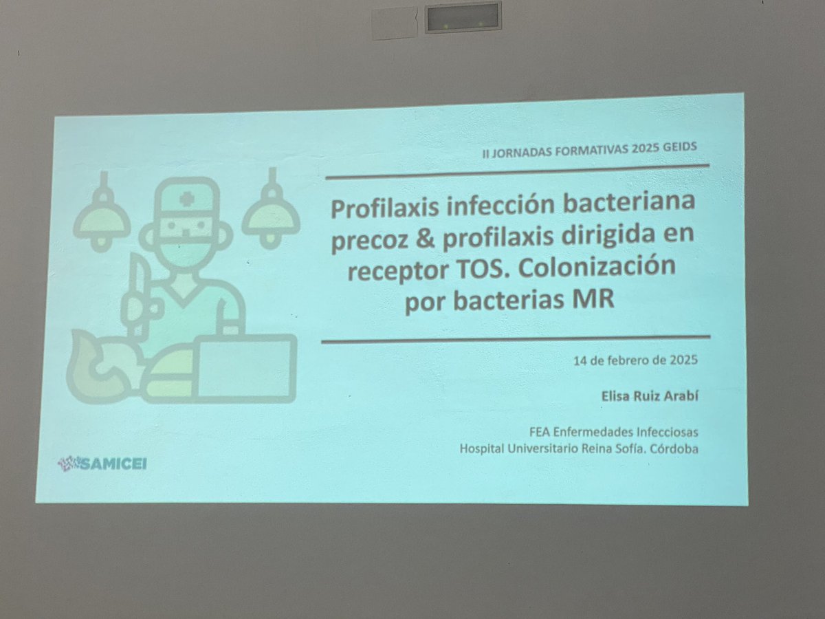 A punto de empezar el II Curso del grupo GEIDS (infecciones en inmunodeprimidos) de SAMICEI
#SAMICEI_formacion