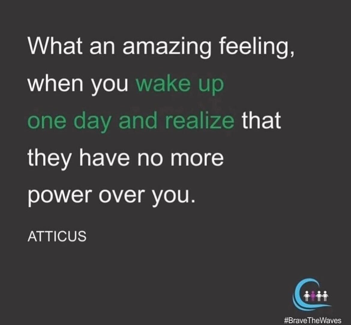 Then suddenly, you will have the power.
And you will gain your strength. Happy Valentines Day, too!