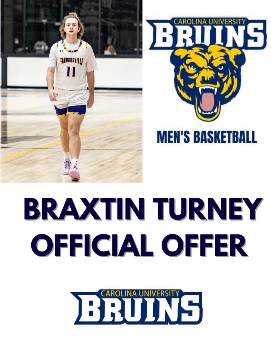 Braxtin Turney (@braxtinturney25) on Twitter photo Beyond blessed to receive my first official offer from Carolina University! <a href="/CoachZacQuinlan/">Zac Quinlan</a> <a href="/coachjacobheck/">Jacob Heck</a> <a href="/coachschlagel/">Isaac</a> Beyond blessed to receive my first official offer from Carolina University! <a href="/CoachZacQuinlan/">Zac Quinlan</a> <a href="/coachjacobheck/">Jacob Heck</a> <a href="/coachschlagel/">Isaac</a>