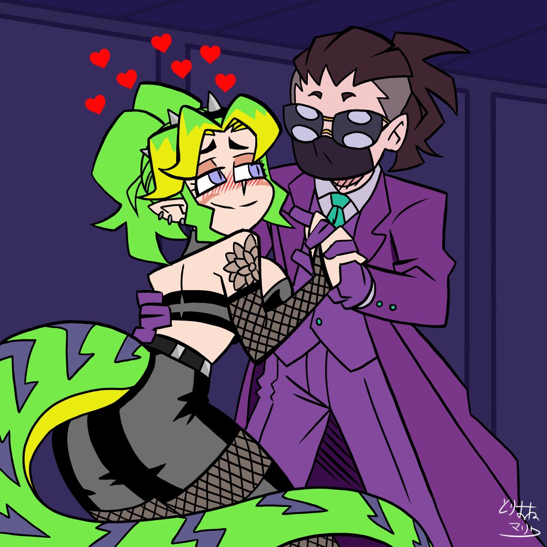 Malik_Torihane's tweet photo. Happy Valentine's Day, Loungers.
Shall we dance?
#HELLTUBERS #Viperv #Billilust https://t.co/RyGuR7dasU