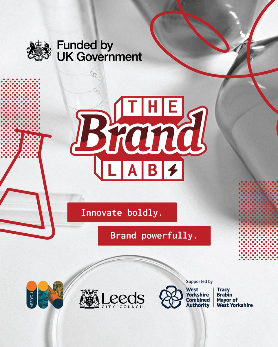 We are inviting #Leeds-based entrepreneurs and businesses to join The Brand Lab! Enrolment for this free course is officially open.

buttercrumble.com/the-brand-lab

This project is funded by the UK Government through the UK Shared Prosperity Fund.