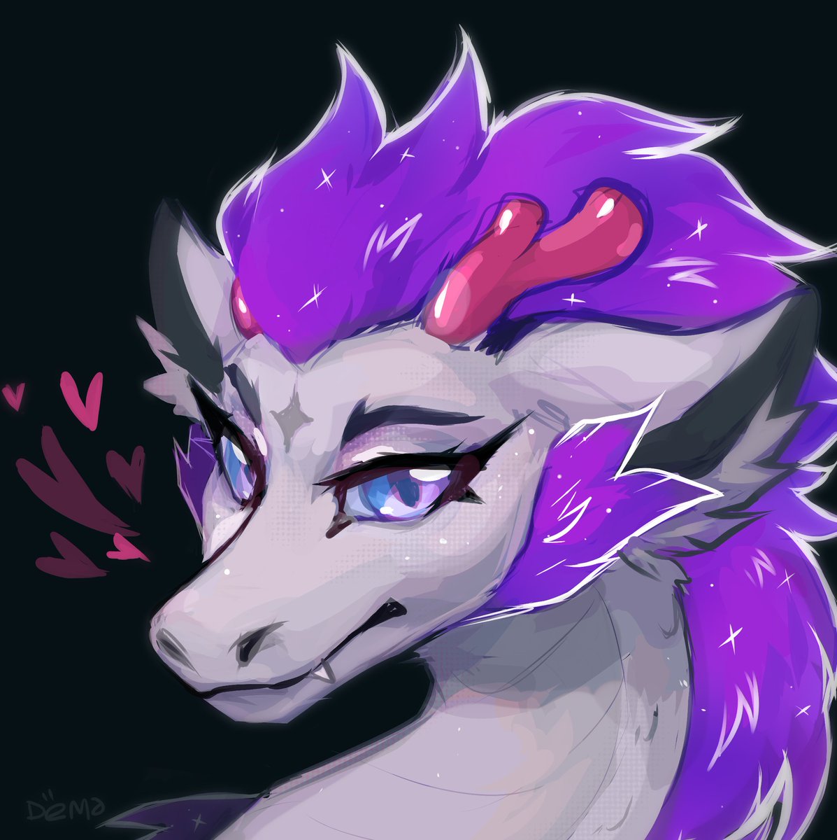 gift from my friend ♥
#dragon #furryartist