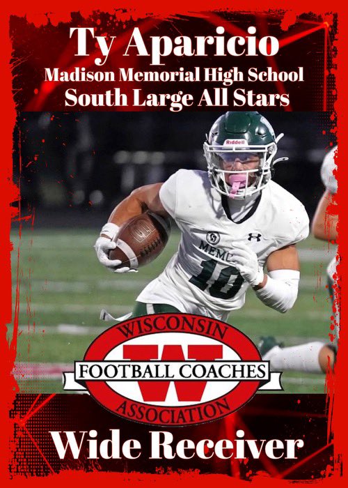 ty aparicio (@tyaparicio10) on Twitter photo Blessed to have earned the opportunity to play in this years All State All Star game! Let’s work. <a href="/AntonGraham_/">Coach Graham (AG)</a> @WiscoElite7s <a href="/CoachDeavPuck/">Deav Puck</a> <a href="/CoachE_Blugolds/">Rob Erickson</a> <a href="/UWECFootball/">Blugold Football</a> <a href="/austinthecoach/">Austin Battaglia</a> <a href="/SpartanVPMfb/">VPM Spartan Football</a> <a href="/CoachAdamSmith/">Adam Smith</a> Blessed to have earned the opportunity to play in this years All State All Star game! Let’s work. <a href="/AntonGraham_/">Coach Graham (AG)</a> @WiscoElite7s <a href="/CoachDeavPuck/">Deav Puck</a> <a href="/CoachE_Blugolds/">Rob Erickson</a> <a href="/UWECFootball/">Blugold Football</a> <a href="/austinthecoach/">Austin Battaglia</a> <a href="/SpartanVPMfb/">VPM Spartan Football</a> <a href="/CoachAdamSmith/">Adam Smith</a>