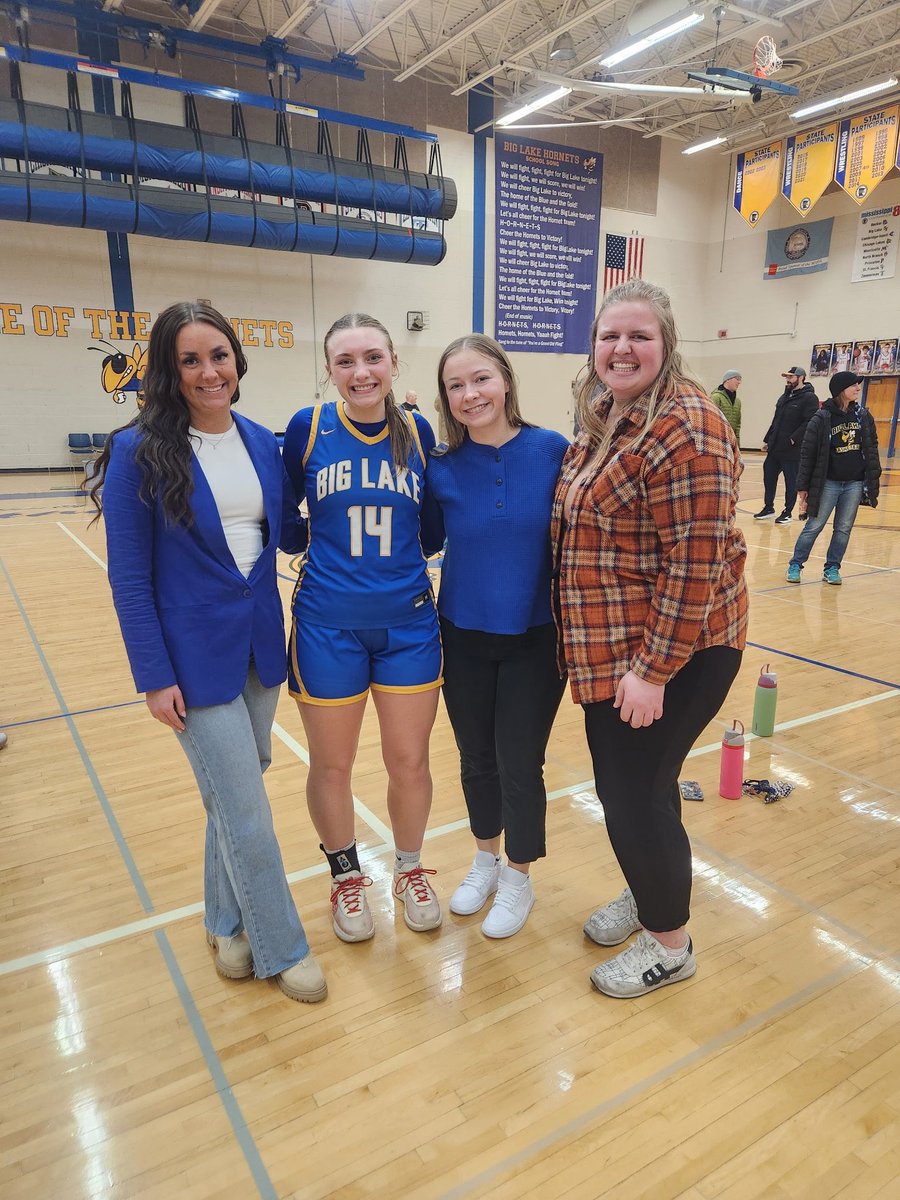 Celebrated Senior Night with a WIN! Thank you Mya for everything you’ve done for this program!  We appreciate you &amp; NDSU is lucky to have you!