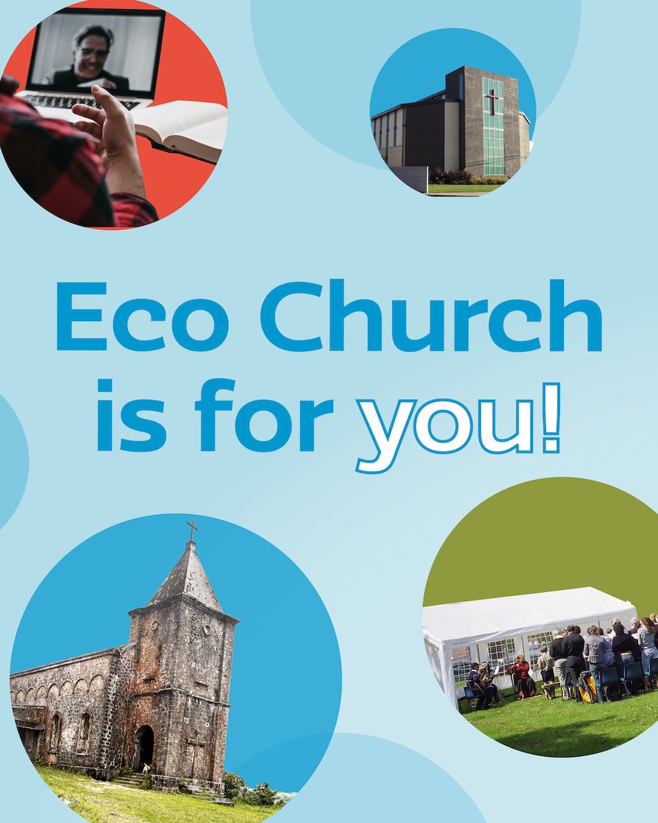 ARochaUK's tweet photo. Whether you're a cathedral, a church with no land or even if you're a church without a building, you can use the Eco Church Survey to make a real difference to take practical action on caring for God’s earth. 💚🌎 https://t.co/H8p7IV5IRm