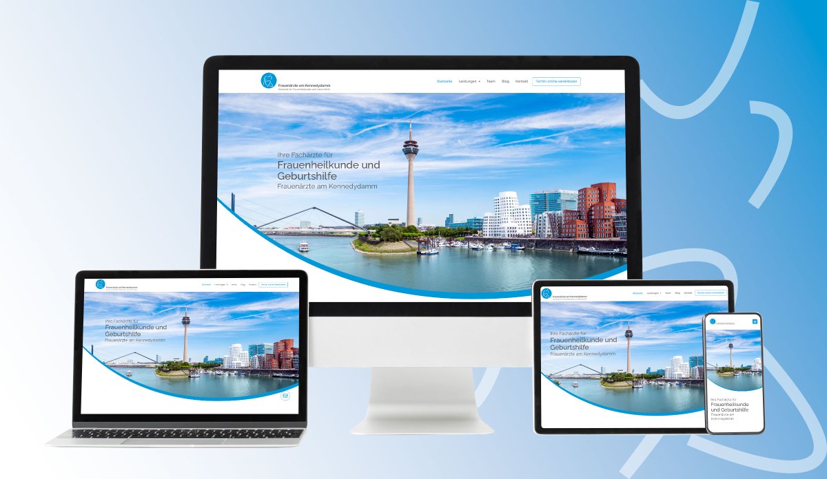 rexAdvise's tweet photo. 🩺📷 Modernes Webdesign für Ärzte macht den Unterschied! Wir haben die neue Website für die Frauenärzte am Kennedydamm entwickelt – professionell, schnell und patientenfreundlich. Sehen Sie selbst: 📷https://t.co/Ie3zhwxCuS

#WebdesignFürÄrzte #PraxisWebsite https://t.co/zW62lYSN1M