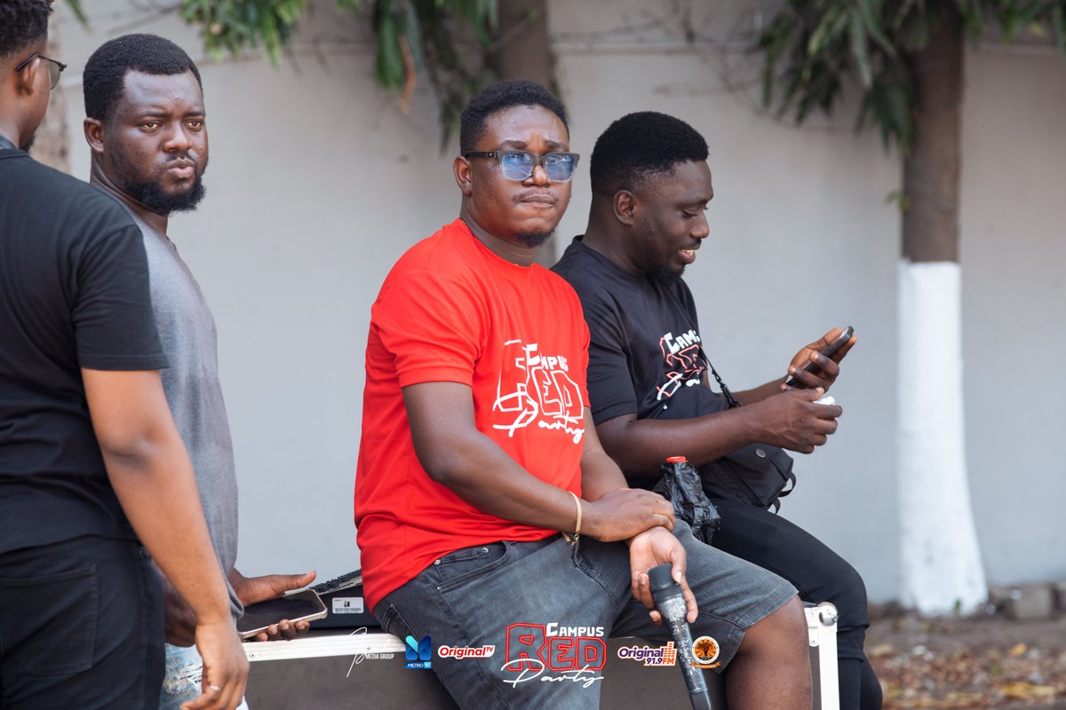 metrotvgh's tweet photo. We are all set for the Campus Red Party at the African University of Communication and Business (AUCB) 

#MetroTV #CampusRedParty #ValentinesDay #IgniteParty #RedParty https://t.co/9vsO2ii2r3