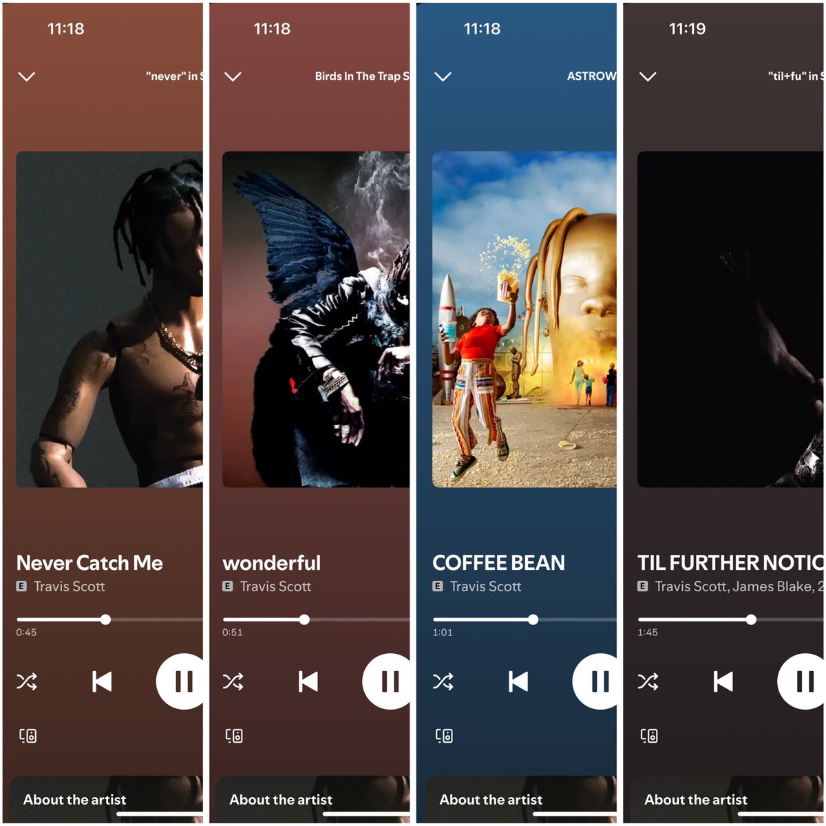 takingmyswagg's tweet photo. rank these travis outros so i can judge you https://t.co/VCZ82xJlhM