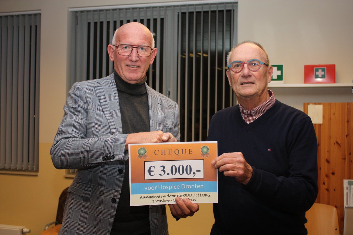throwback🤗Bridge-middag van Odd Fellows Dronten brengt € 3000,- op voor Hospice. Inmiddels een traditie: In het Denksportcentrum in Dronten waren voor de 12e keer vele #bridgespelers te vinden die dit goede doel een warm hart toedragen. Lees meer👇
oddfellowsdronten.nl/nieuws-5/bridg…