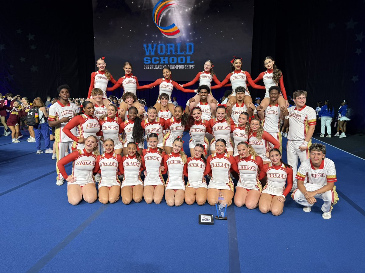 HHS_Hatcher's tweet image. 2025 State, National, and World Champions! ❤️💛🐍  The best kids, parents, and coaches! I’m so blessed!!