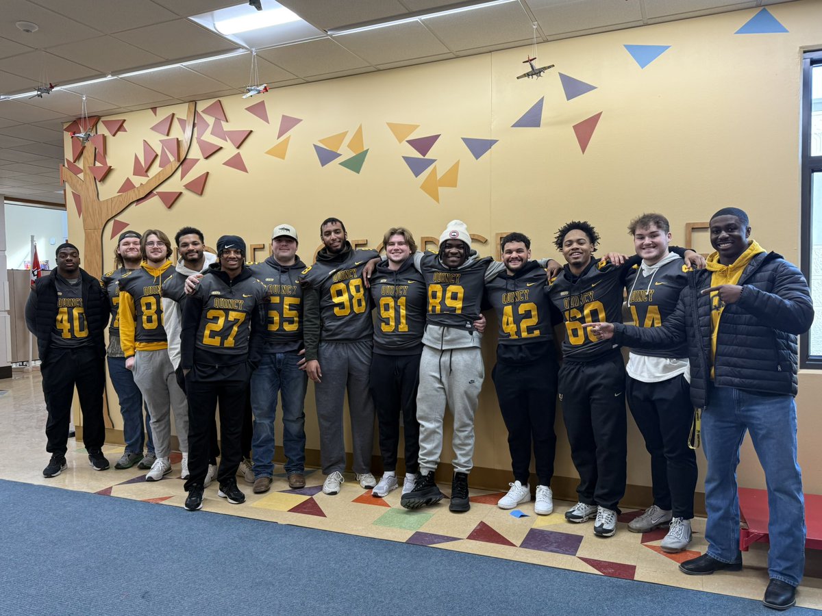 Quincy University Football tweet media