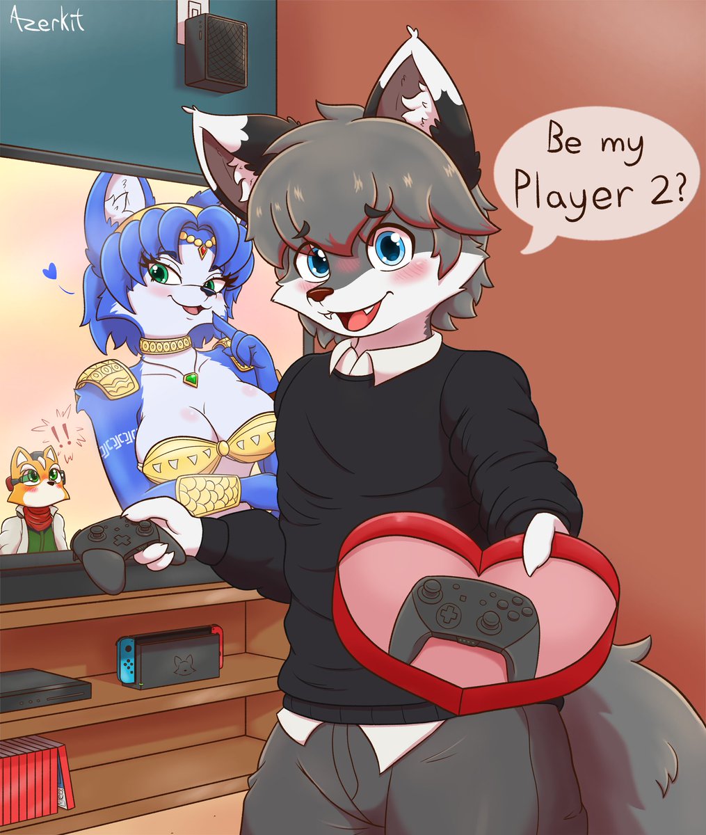 Happy Valentine's day! 🦊❤🎮