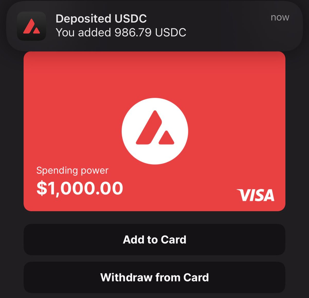 ΞxcelBaller (@excelballer) on Twitter photo Beta testing the new <a href="/avax/">Avalanche🔺</a> cards that are coming to our iPhones and Androids 👀
$AVAX $WAVAX $USDC $USDT
🔺doption Beta testing the new <a href="/avax/">Avalanche🔺</a> cards that are coming to our iPhones and Androids 👀
$AVAX $WAVAX $USDC $USDT
🔺doption