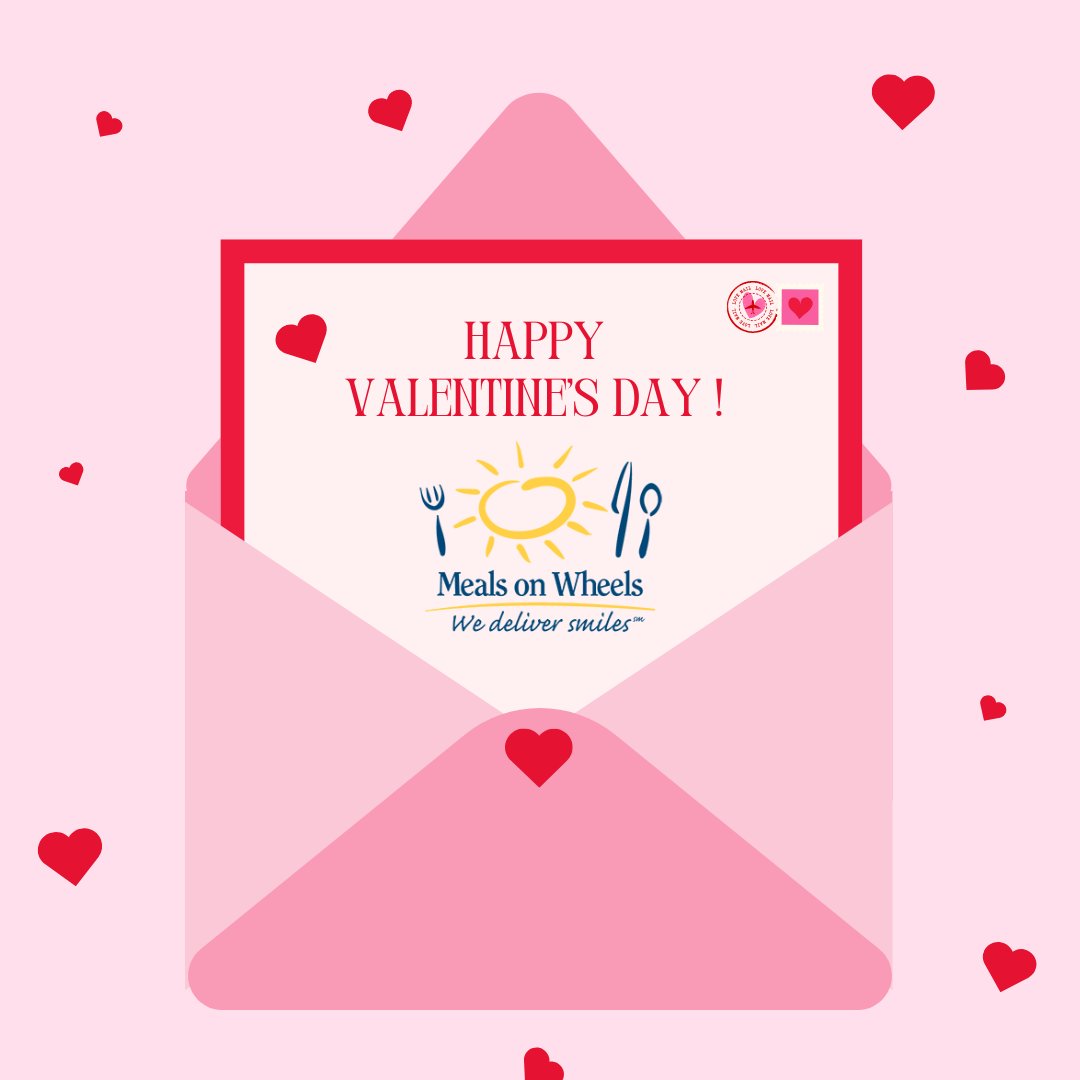 MOWIndiana's tweet photo. Happy Valentine's Day from your friends at Meals on Wheels of Central Indiana!

We love all our volunteers, clients, staff and board members that have kept our wheels turning since 1971! https://t.co/cpBG740EAw