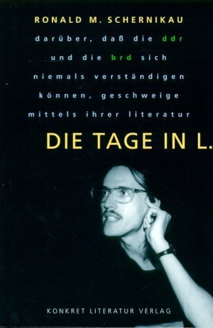 Am  Vorabend der Hans Heinz Holz Tagung, am Freitag, den 28. Feb, laden wir  zu einer Auftaktveranstaltung mit Texten von Ronald Schernikau ein:  "tage in l.", Lesung und Gespräch mit Ken Merten und Misa Harz
