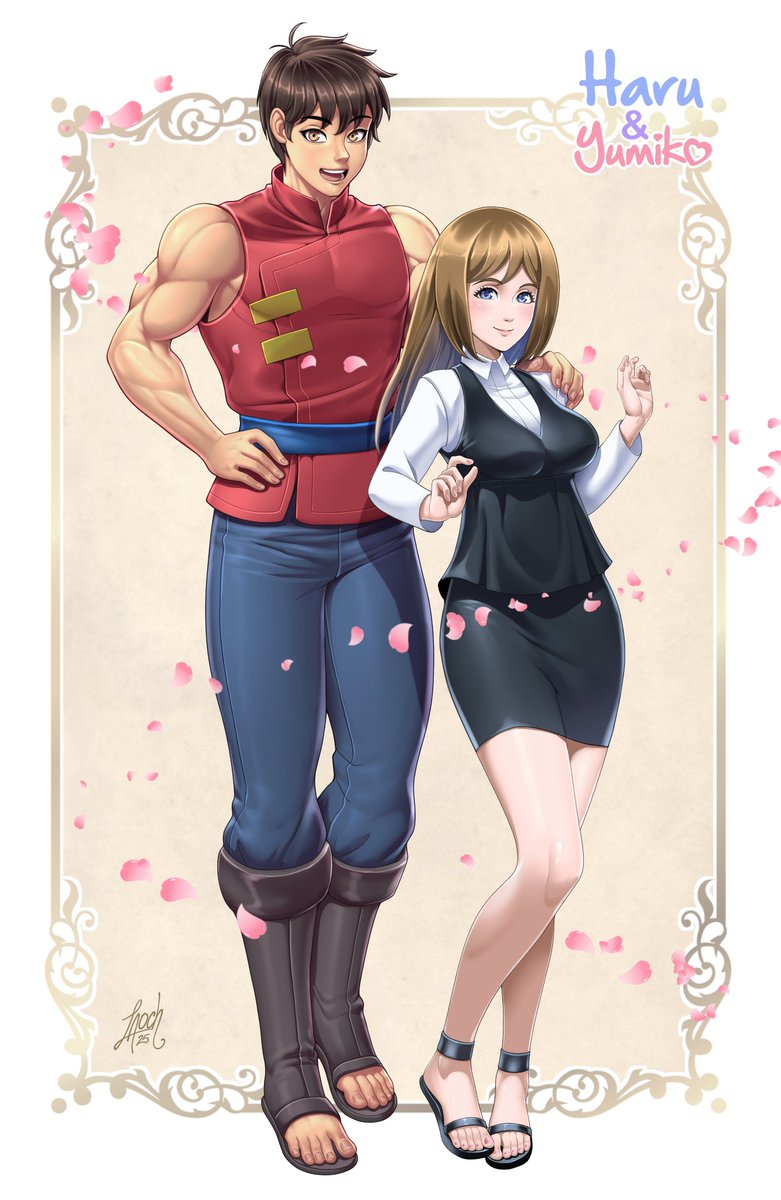 LaochVector's tweet image. ❤️Feliz 14 de Febrero. Día del amor y la amistad ❤️
Personajes del camarada Jorge Enrique Estrada Diaz que dibujé hace tiempo. Creo que cuadran muy bien para mostrarlos en este día. Saludos!!!