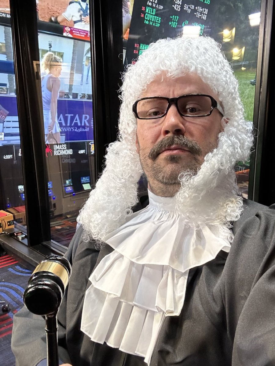 The Bad Beat Judge <a href="/KramerCentric/">Ryan Kramer</a> returns on <a href="/VSiNLive/">VSiN</a> TONIGHT! Send in your bad beat for an official ruling!