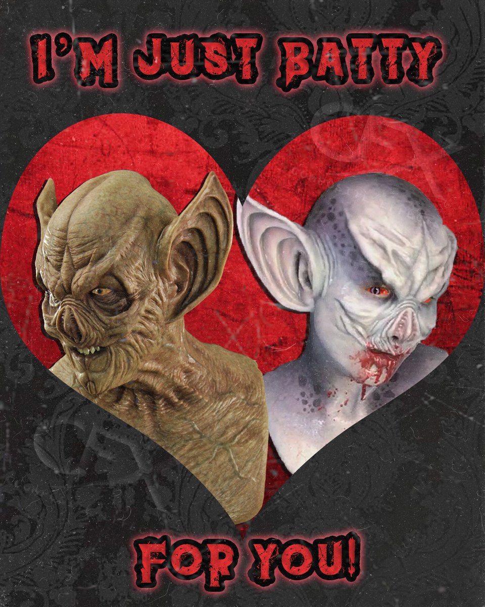 CFXunmasked's tweet photo. ♥️Happy Valentine's Day, you creepy creeps! Here's to finding a partner in life that's as weird and unique as you are! We've made some Valentine's day cards featuring some of our products to send to whomever holds your heart - figuratively or literally! https://t.co/cnFBNn0tjf
