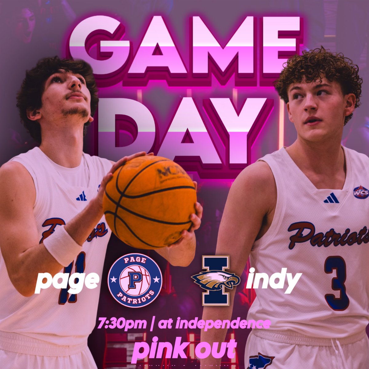 wcsPHShoops's tweet photo. Final game of the regular season tonight!
🆚 Indy
📍 Independence HS
⌚️ 7:30pm
🎟️ https://t.co/5ugq5vGtZE
💕Theme: Pink Out https://t.co/Yhrar4H20g