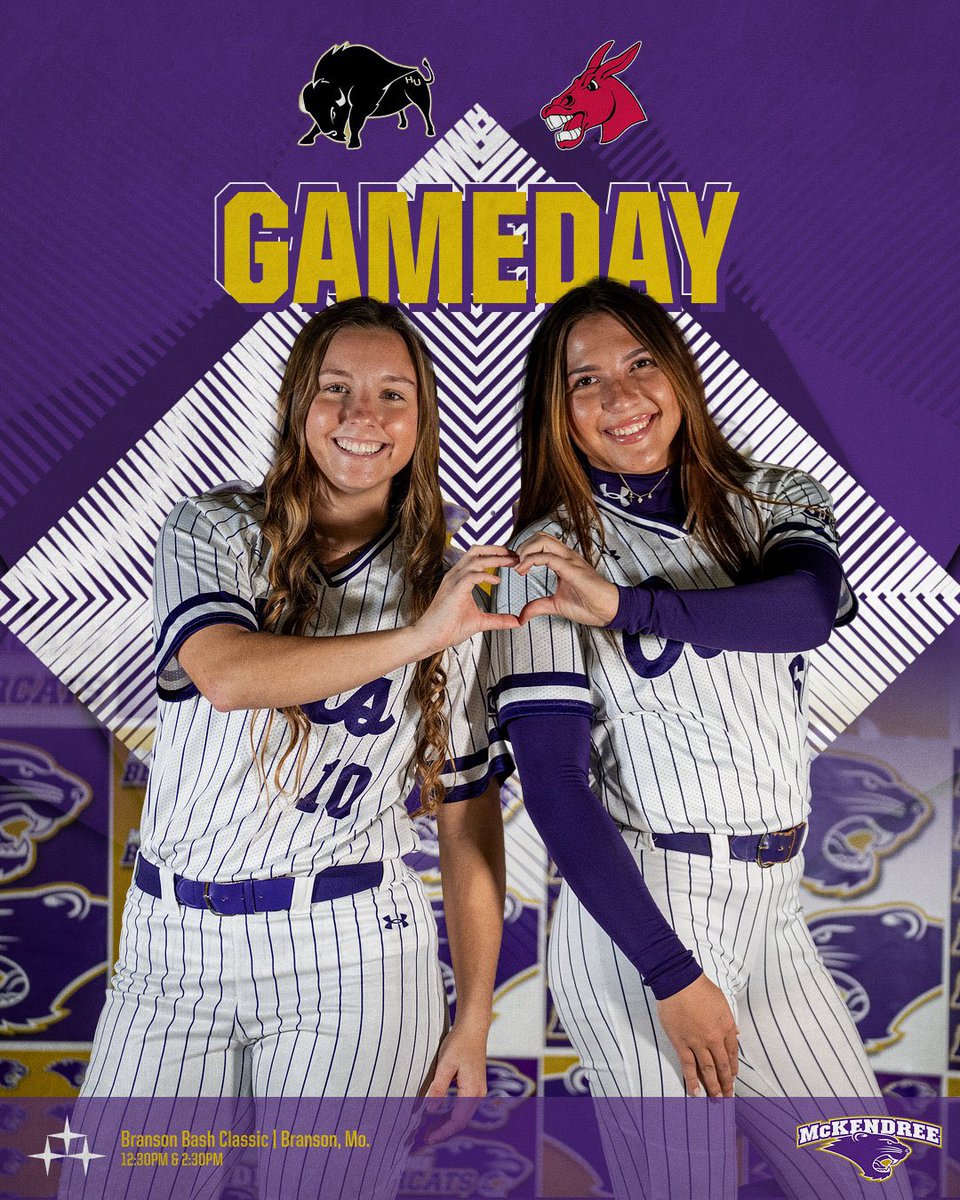 McKendree Bearcats (@mckbearcats) on Twitter photo ๐ฅ๐พNothing we love more than GAMEDAYโฆ No.23 <a href="/McKendreeSB/">McKendree Softball</a> โก๏ธBranson Bash Classic
๐12:30PM ๐ No.21 <a href="/HardingSports/">Harding Sports</a>
๐2:30PM ๐ <a href="/UCMMULES/">UCM Mules & Jennies</a>
#BearcatsUnleashed #D2sb #GLVCsb ๐ฅ๐พNothing we love more than GAMEDAYโฆ No.23 <a href="/McKendreeSB/">McKendree Softball</a> โก๏ธBranson Bash Classic
๐12:30PM ๐ No.21 <a href="/HardingSports/">Harding Sports</a>
๐2:30PM ๐ <a href="/UCMMULES/">UCM Mules & Jennies</a>
#BearcatsUnleashed #D2sb #GLVCsb
