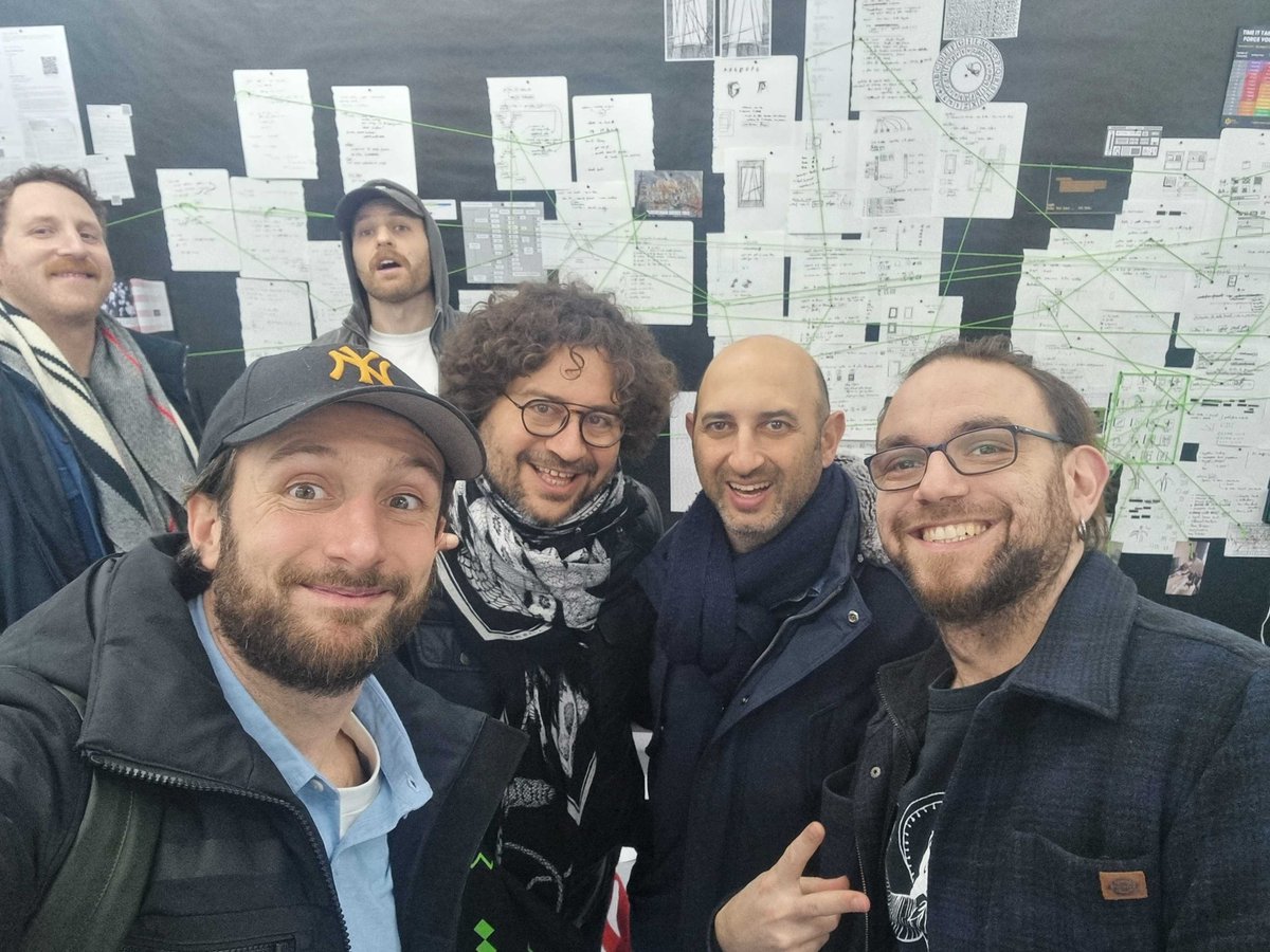 buildtree_io's tweet image. Yesterday, our CSO @Gauthier_Z was out and about at #NFTParis, making stops at some incredible side events.

One of them was this mind-blowing launch party organized by @I____felix____I for @CYPHERDUDES 📺🔋📜

Great vibes with @johnkarp, @RemPerez, and many others—Web3 is…
