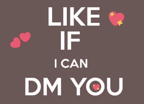 Slyvies dms are wide open 

But since you are so scared she will slide in

Plus if you rt, she’d slide into you