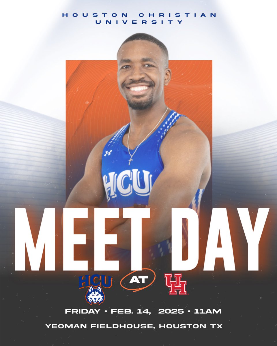 MEET DAY! Huskies are back across town at the UH Yeoman Fieldhouse today for the Howie Ryan Invitational!
