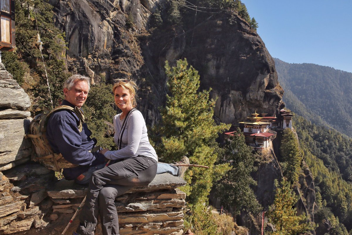 RobertKennedyJr's tweet image. Thanks Cheryl for being my partner in this adventure. Happy Valentines Day ❤️
