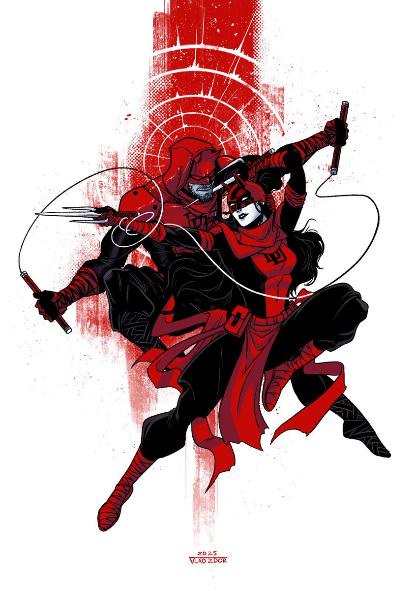 VladZdor's tweet photo. Daredevil &amp; Elektra https://t.co/MxmlfQ8vQi