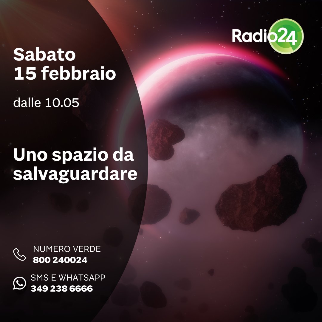 Già da un po' di tempo ormai lo spazio è divenuto territorio di conquista per l'uomo. Cercare di salvaguardarlo e tutelarlo da rifiuti e incurie è una sfida che dobbiamo intraprendere per non rovinare quello chehadaoffrirci.