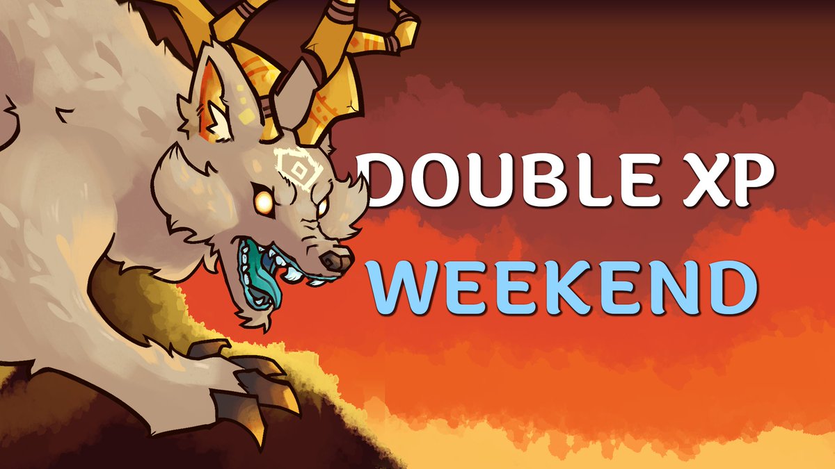 DOUBLE XP WEEKEND + UP TO 🔥 70% OFF 🔥 VALENTINE'S DAY SALE!

Starting now until Sunday, all XP will be doubled!

🛒 Get up to 70% off on our store: wynncraft.com/store
🔗 Play now (IP): play.wynncraft.com