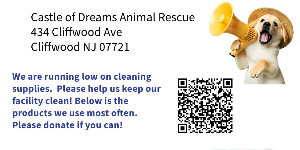 codarnj's tweet image. Supply Donations Needed, Please Donate if you Can!
