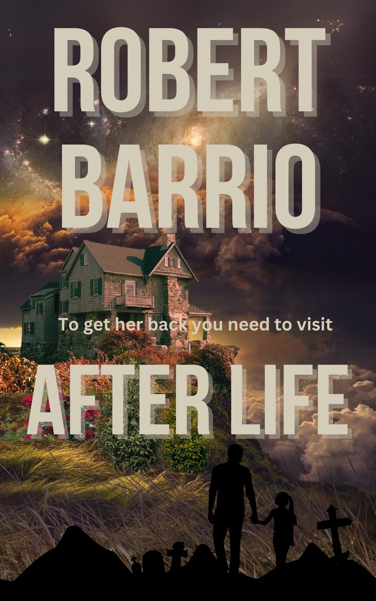 Thoughts on my cover for the novel I'm writing, After Life. Coming Halloween 2025