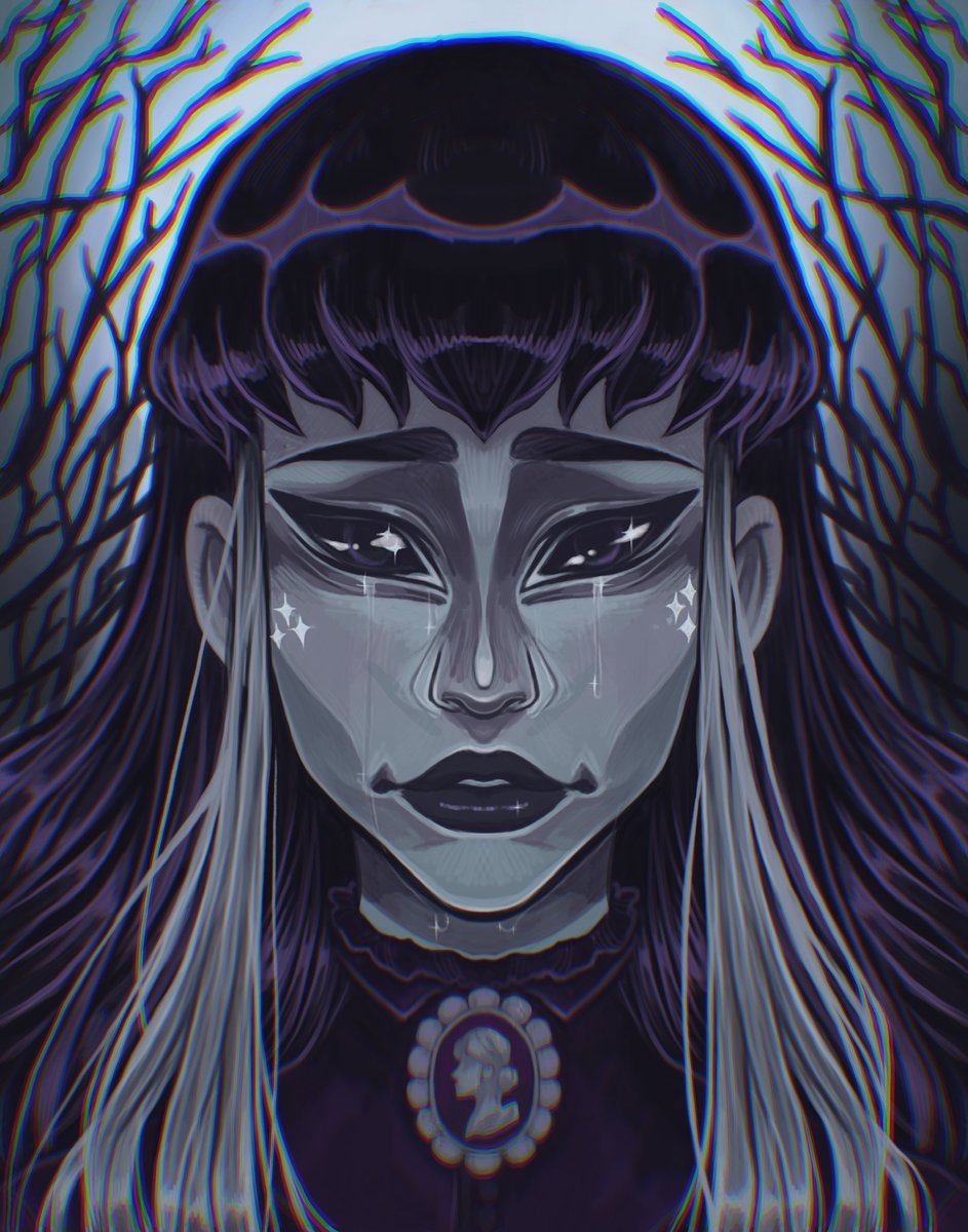 FaeWitchDays's tweet image. Ripley Lenore Steincroft

I made her for a Monster of the Week game, I miss her and I’d love to play again. She is the “Spooky” playbook with a sprinkling of “Monstrous”, she’s based on a banshee.