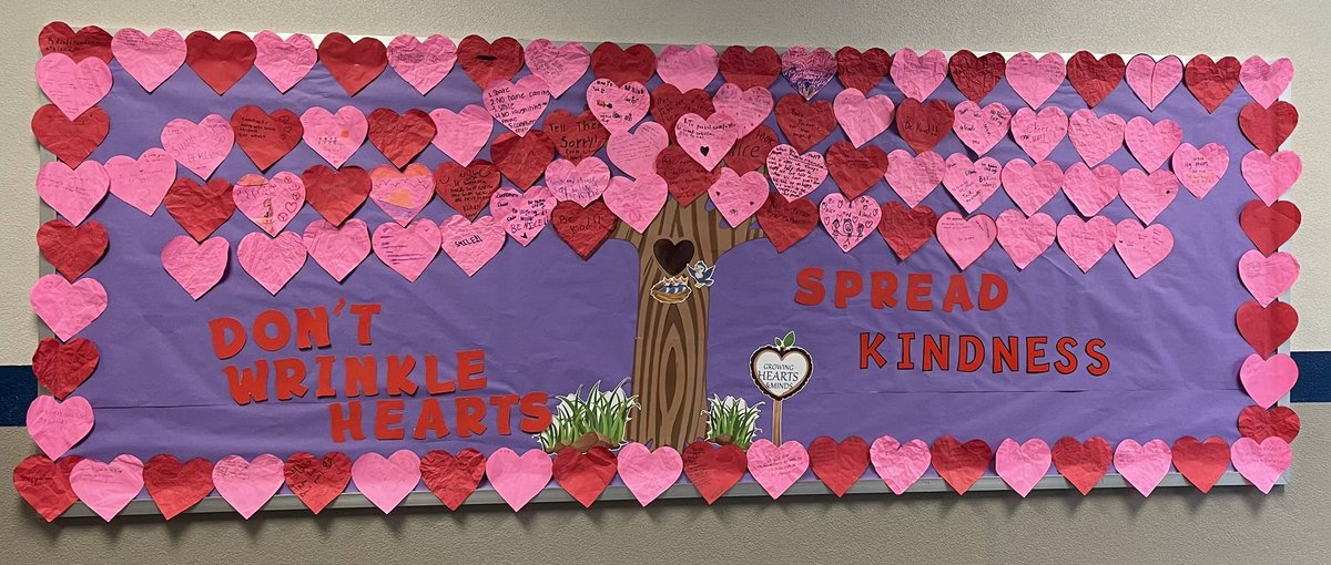 Happy Valentines Day: Don’t wrinkle hearts, spread kindness ❤️