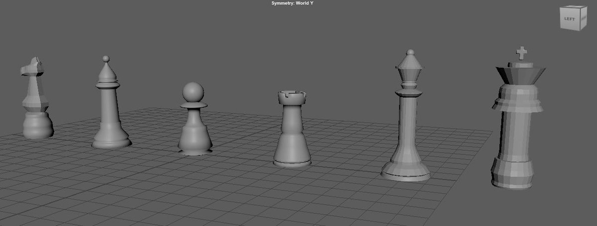 GDDaniel289753's tweet photo. Really excited about Portal Chess, Some of the models I have made for it #LSBUgames https://t.co/OVBCwUK8Cx