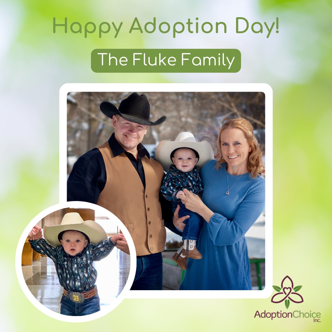 Adoption_Choice's tweet photo. We're givin' a big ol' shoutout to the Fluke Family on the finalization of little Brigg’s adoption! Ain't no roundup like a family roundup, and this one’s a rootin-tootin' celebration! Yeehaw! #finalizationfriday #ForeverFamily #AdoptionChoiceInc https://t.co/SGMElBDJf3