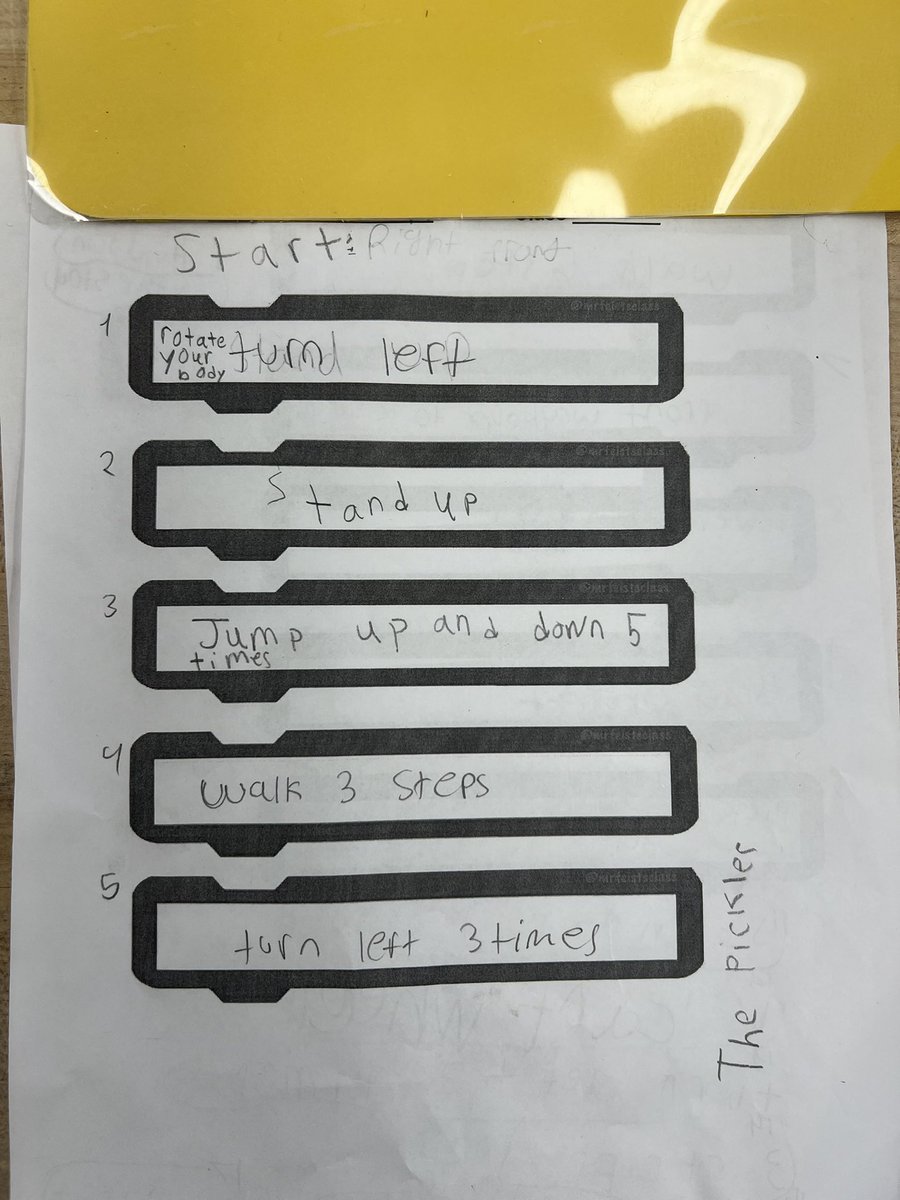 apopetech's tweet image. 6th grade coding students @BeachStreetWI finished off the week with their code a friend activity! They were very creative! #Unpluggedcoding #WIproud