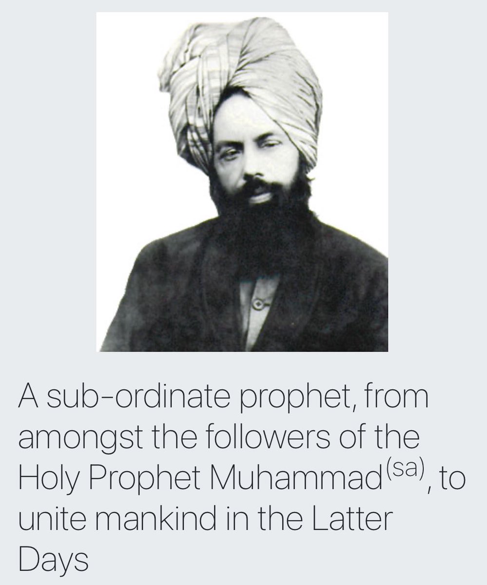 The man in this photograph is Mirza Ghulam Ahmad (peace be upon him)

Despite what the gentleman in the post says, I’d encourage anyone seeing this to look into his life and mission with a sincere heart

You can’t afford to dismiss this nonchalantly

➡️ alislam.org/messiah/