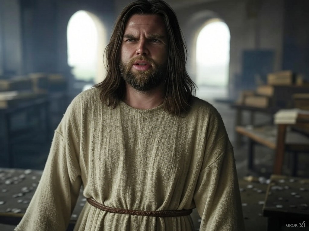 Kann es sein, dass J.D. Vance heute die Geldwechsler aus dem Tempel gejagt hat?