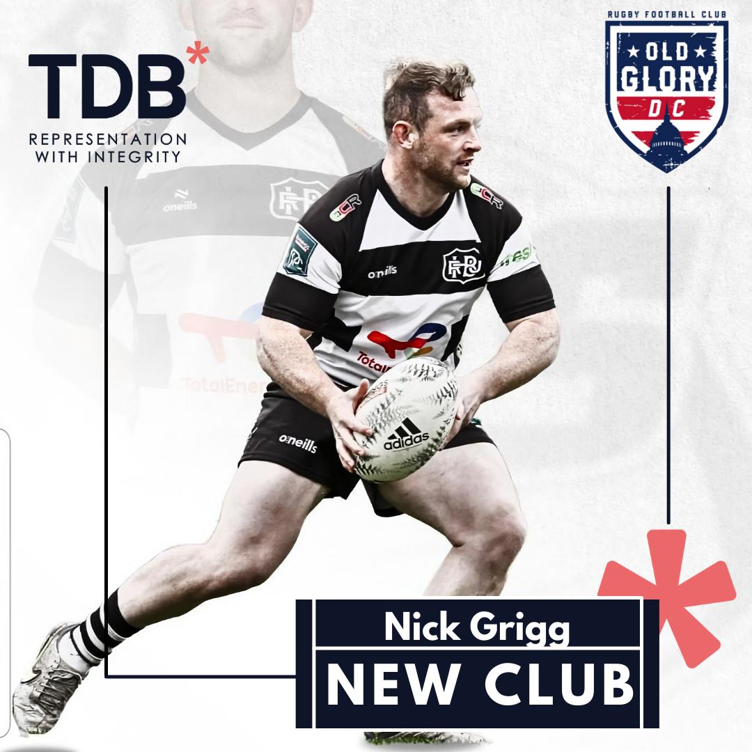 Love is in the air for Nick Grigg who makes a valentines return to <a href="/usmlr/">Major League Rugby</a> with <a href="/OldGloryDC/">Old Glory DC</a> The Scotland centre arrives in Washington DC having been a big success with Miami Sharks in MLR 2024. We always love seeing you do your thing Nick. Congrats &amp; go well ✍🇺🇸
#ScrumTogether