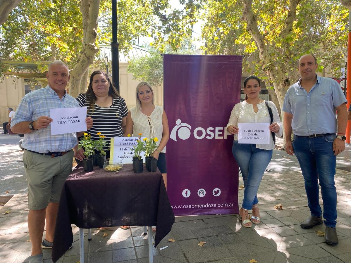 💛 Cómo cada año, acompañamos a Osep-Rivadavia y la @asociacion_traspasar en una jornada de reflexión y concientización por el Día Internacional del Cáncer Infantil.

#diadelcancerinfantil