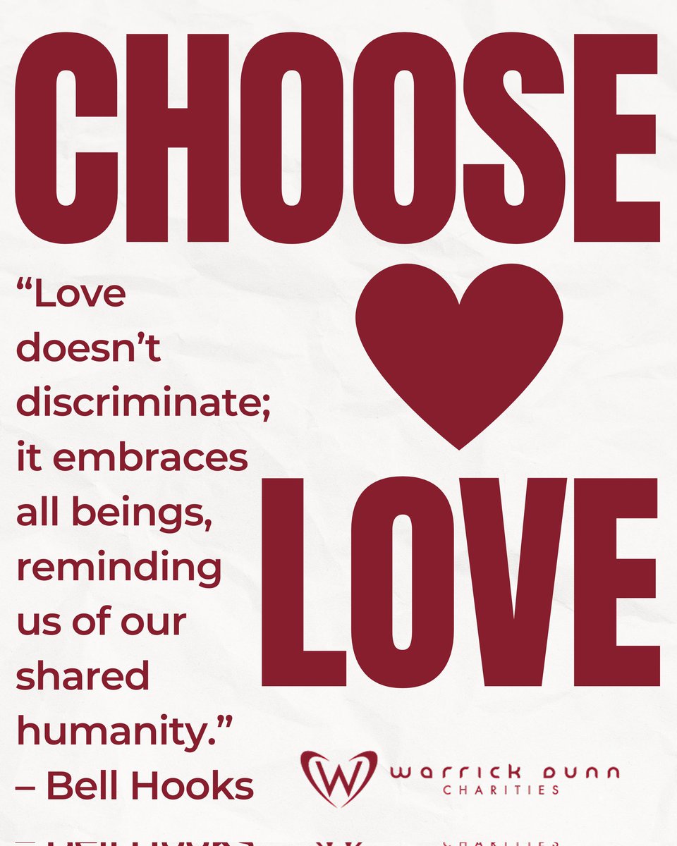 Happy Valentine's Day! 

Love is the ultimate equalizer—it sees beyond race, gender, identity, and background, embracing the humanity in each of us.  #chooselove