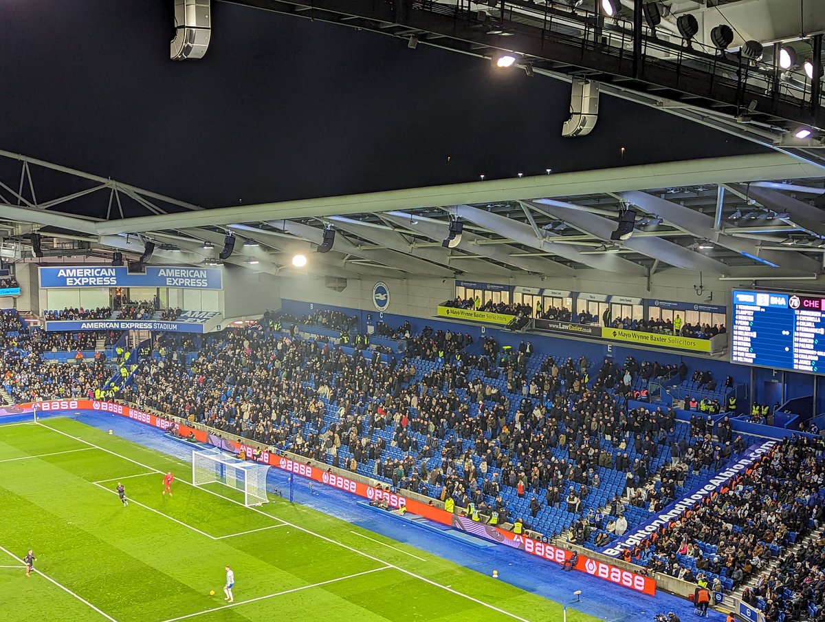 Chelsea faithful at 78 mins 🤣