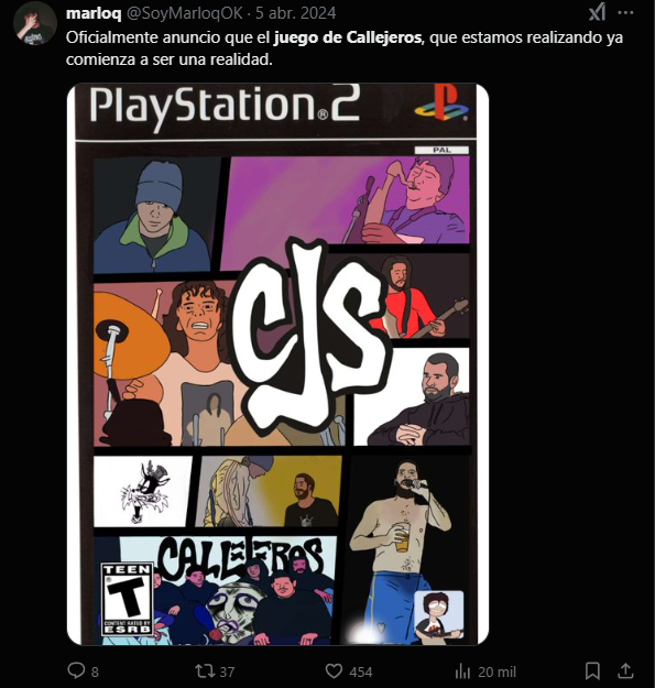estafasmarloqq's tweet photo. 📌JUEGO DE CALLEJEROS
En una época, pedía dinero para crear un juego de Callejeros (una especie de GTA de mundo abierto basado en la banda). Sin embargo, no solo pedía plata, sino también fotos de las caras de menores de edad para incluirlos como personajes en el juego. https://t.co/TJfWbPamNy