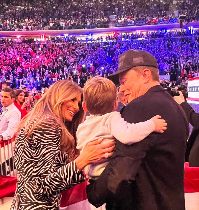 PapiTrumpo's tweet photo. SHE STILL WANTS TO ADOPT LIL X!!!😍😂😂😂