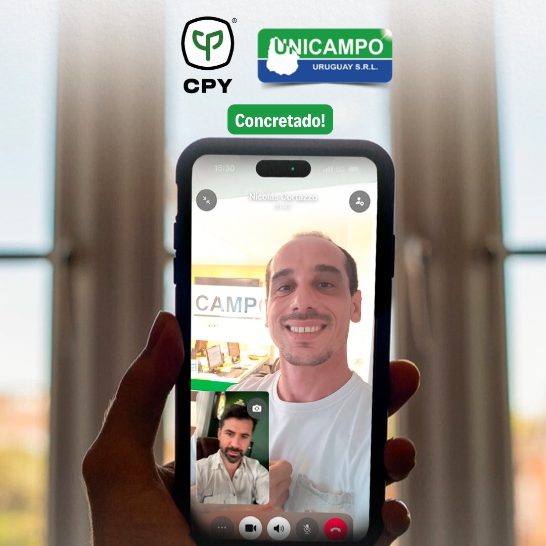 Le damos la bienvenida a CPY Agronegocios, nuevo cliente de Unicampo Uruguay! 🤝