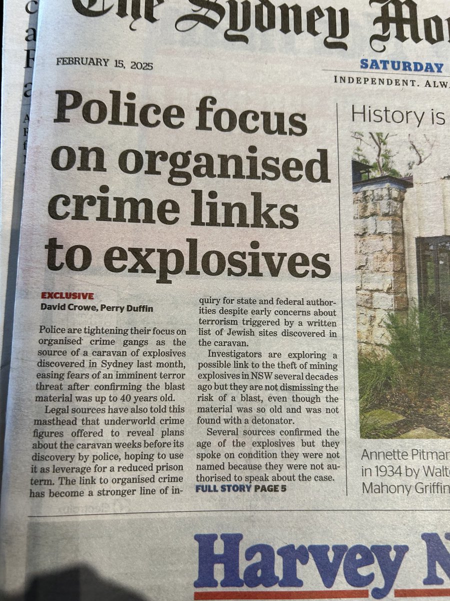 Paul Bongiorno (@paulbongiorno) on Twitter photo This story blows apart the antisemitic panic pushed unscrupulously by <a href="/PeterDutton_MP/">Petaren’t Dutton</a> and vindicates <a href="/MarkDreyfusKCMP/">Mark Dreyfus</a> describing the opposition as “disgusting” for their opportunistic politicisation. This story blows apart the antisemitic panic pushed unscrupulously by <a href="/PeterDutton_MP/">Petaren’t Dutton</a> and vindicates <a href="/MarkDreyfusKCMP/">Mark Dreyfus</a> describing the opposition as “disgusting” for their opportunistic politicisation.