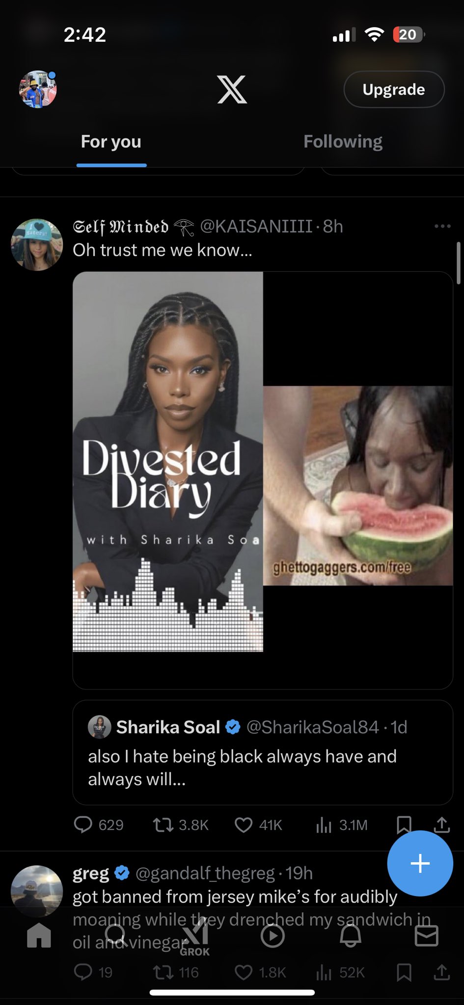 Chris 😈 on X: I have never seen of or heard of this woman before today  and today i learned she hates her own skin and did a porn 20 years ago